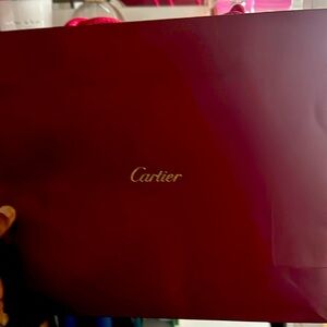 Cartier shopping bag